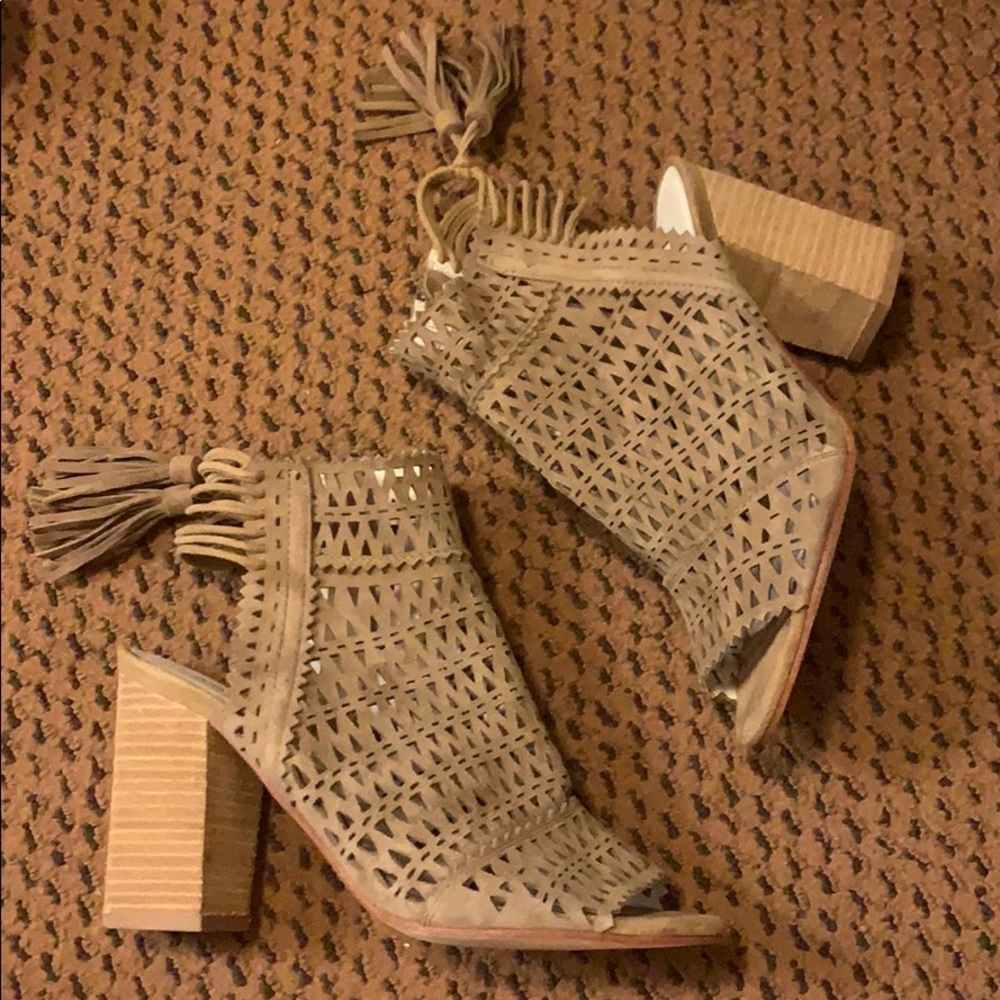 Jeffery Campbell suede booties